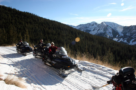 Taos Ski Valley Snowmobile Tours