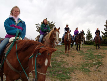 Taos horse ride
